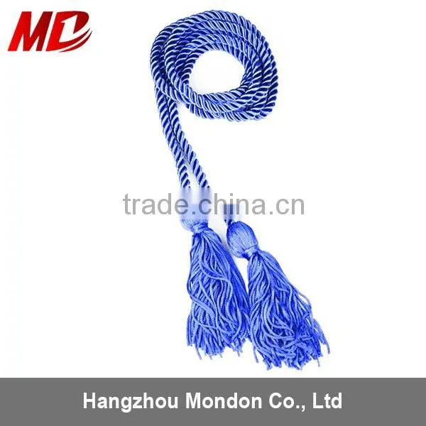 Polyester Graduation Honor Cord Single Color With Cap photo-3