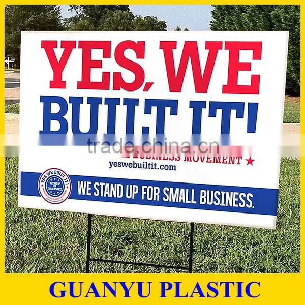 Colorful Durable pp Hollow Advertising Board photo-5