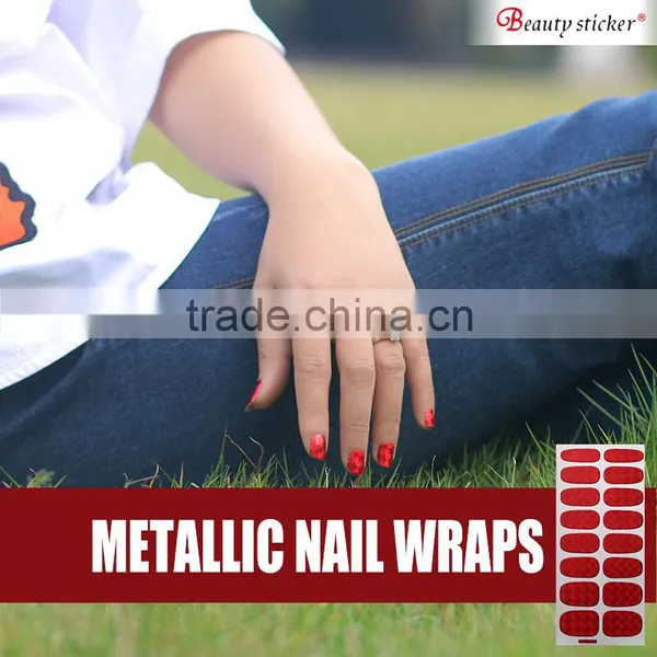 Newest Design Nail Art Glass Foil Wrap for GMP Audited Factory