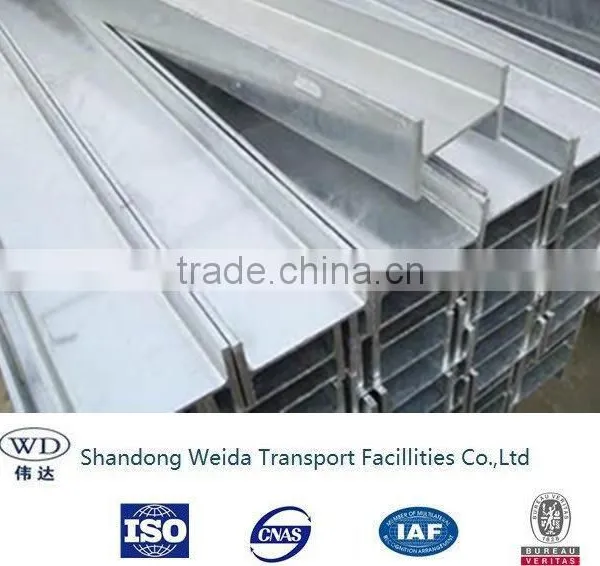 Two Waves Beam Guardrail Plate H Fence Column Post photo-2