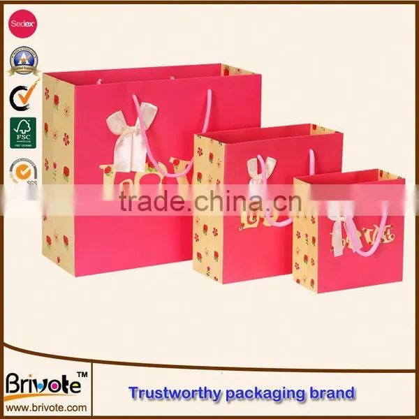 Brown Paper Bag/gold Hot Stamping Foil Kraft Paper Shopping Bag With Cotton Handle/paper Shopping Bags for Packing Garments Quality Choice photo-4