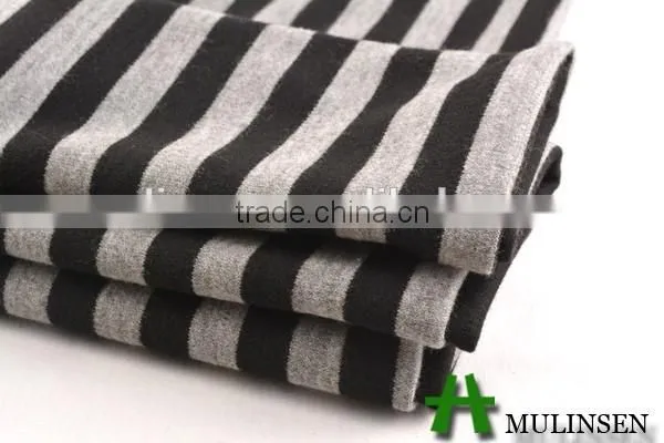 Knitting Roma Fabric Yarn Dyed Stripe Wholesal Cheap Man Shirting Fabric photo-3