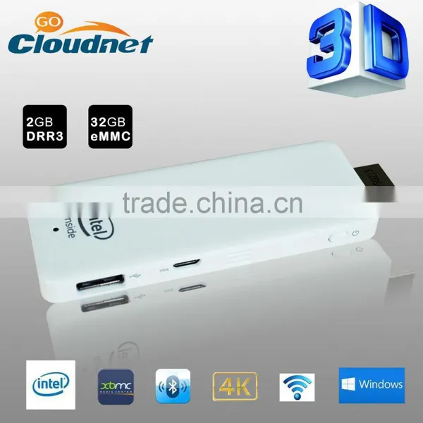 2015 New Arrival Windows8.1 Wintel MINI PC + Android Dual OS Pocket C-I8 Intel Z3735F 2GB/32GB Quad Core Smart Computer TV Stick