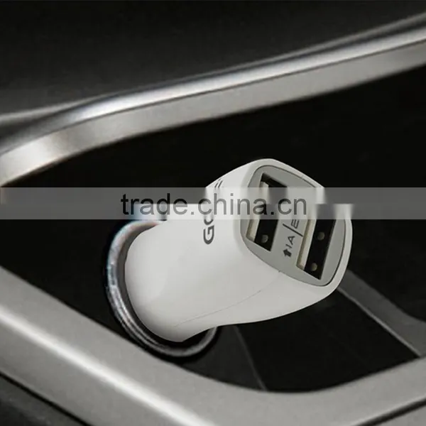 Nice Shape 5v 2100ma Dual Usb Port Universal Mini Wireless Car Charger for Mobile Phone in China photo-4