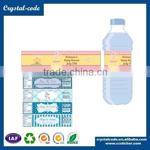 Paper Roll Custom Printed Permanent Adhesive Waterproof Juice Label photo-6