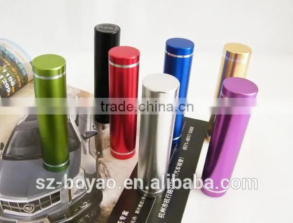 2016 Cylinder Shape Power Bank, Power Bank With LED Light, photo-2