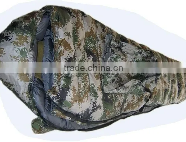 Mummy Military Duck Down Sleeping Bags for 3 Seasons Camping