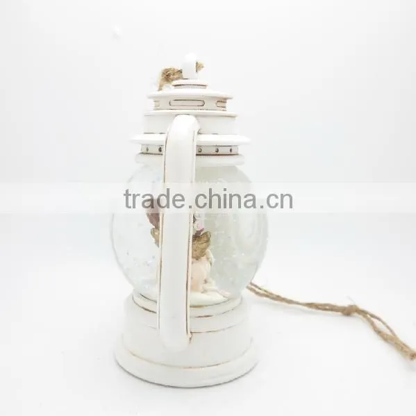 Decoration Fashion Design Cute Resin Led Lantern Light photo-3