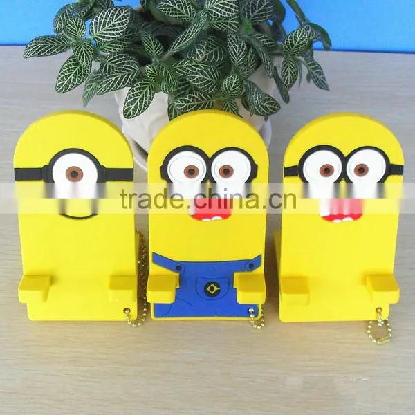 Custom Universal Silicone Funny Animal Mobile Phone Holder for Desk photo-6