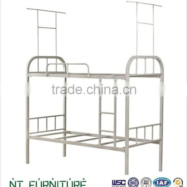 School Furniture Wrought Iron Double Bed / Bunk Bed/.cool Register.