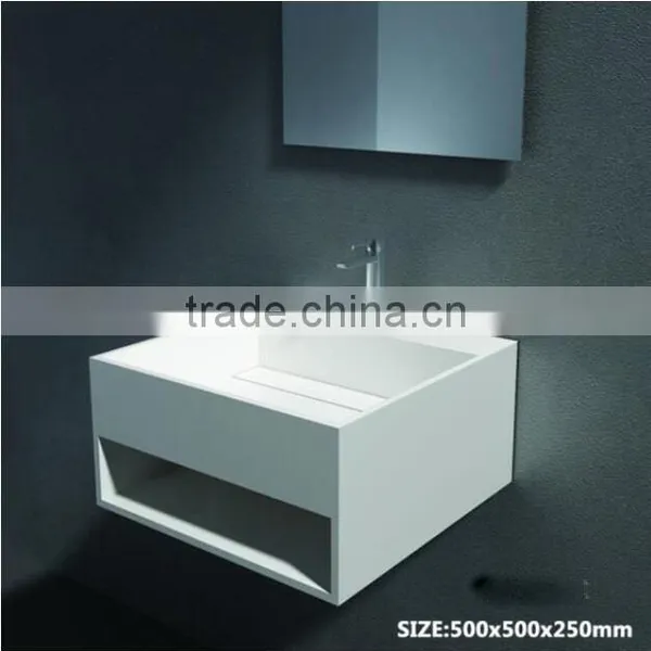 Bathroom Basin Units Solid Surface Wash Basin, Cultured Marble Wash Basin, Stone Resin Wash Basin,Artificial Stone Washing Basin photo-4