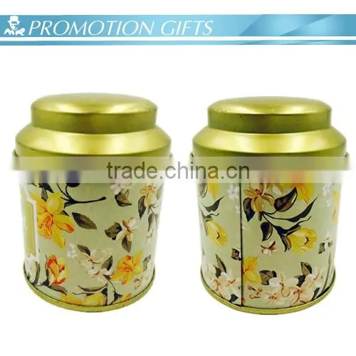High Quality Round Airtight Tea Tin Box photo-3