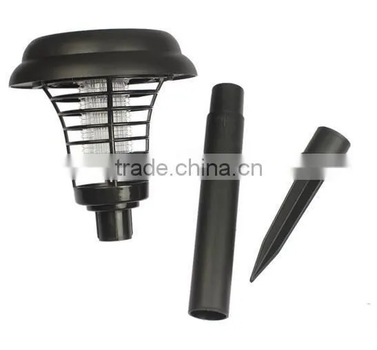 Hot Selling Pest Repeller!Easy to Use IP65 Solar UV Pest Trap Zapper for Garden/farm Outdoor Mosquito Flying Insect photo-5