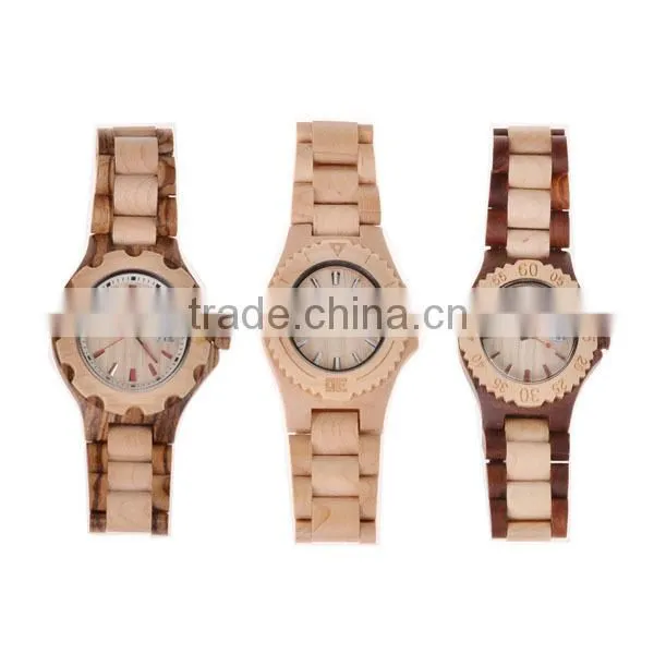 2016 Natural Wooden Watches Custom Logo for Men and Women photo-2