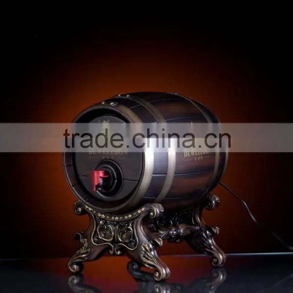 1.5L 3L 5L Wooden Wine Barrel Wine Holder photo-3
