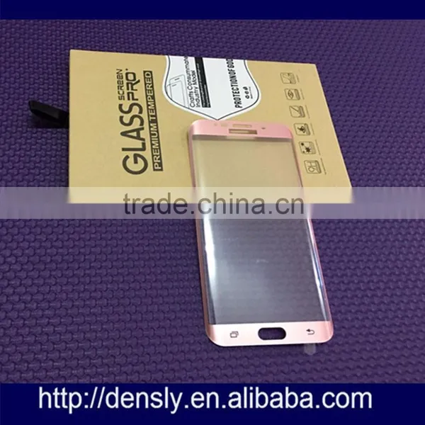 Factory 0.2mm 3D Full Coverage Curved Tempered Screen Protetor Samsung Galaxi s6 Edge photo-3