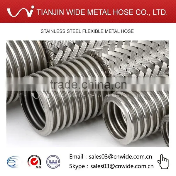Stainless Steel 304 Wire Braided Air Conditioning Flexible Duct photo-5
