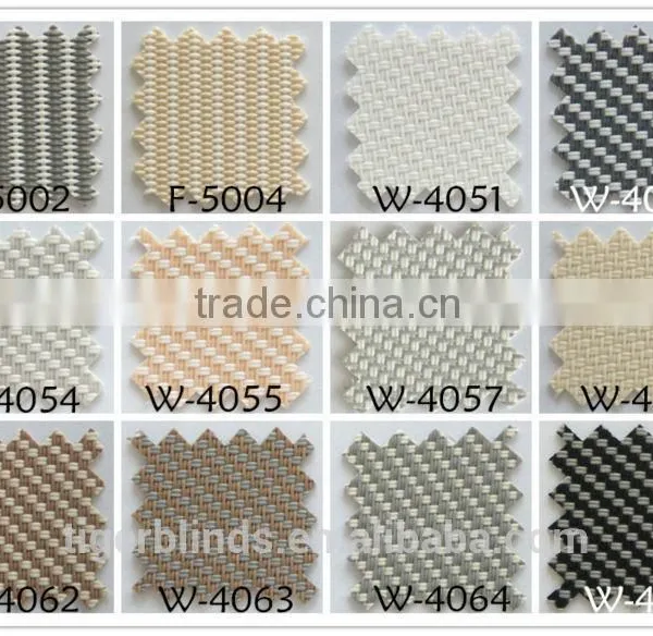 2015 New Style Pvc Screen Indoor Roller Blinds Made in China Pvc Coated Polyester Fabric photo-4