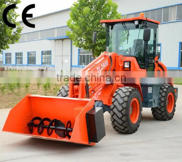 Small Wheel Tractors TL2500 Hydraulic 4WD Wheel Driveing Farming Tractors Machine photo-2
