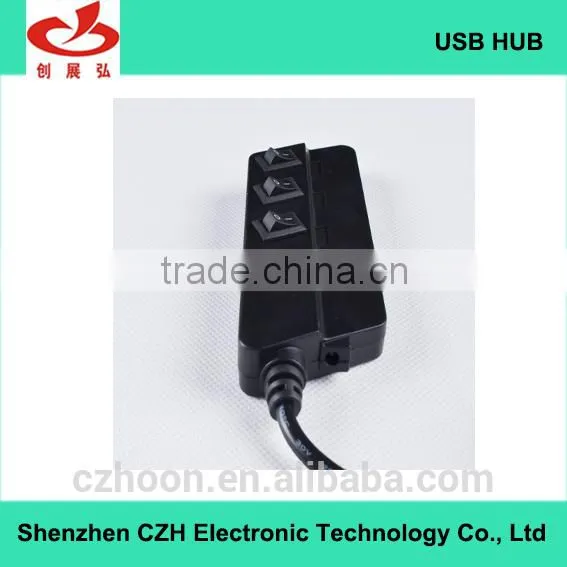 TOP Selling Products! 4-Port Usb 2.0 Hub With Individual On/off Power Switches and LED Indicators photo-5