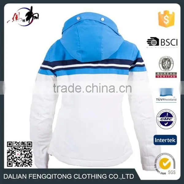 Customized Quilted Women Ski Jacket Outdoor Clothing Ski Wear photo-3