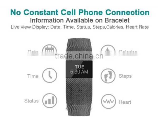 China Suppliers 2016 New Coming TW64 Upgraded !! Smart Wristbands JW86 With Heart Rate Call/Dial/Answer Call Camera Bluetooth photo-4