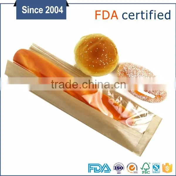 Custom Printed Cheap Moistureproof Paper Bakery Bag photo-3
