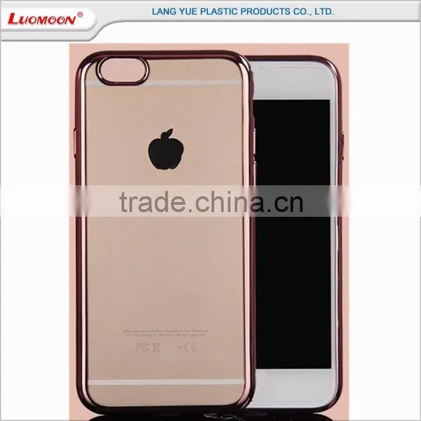 Tpu Electronplate Phone Case Cover for Iphone 6 7 s se Plus photo-2
