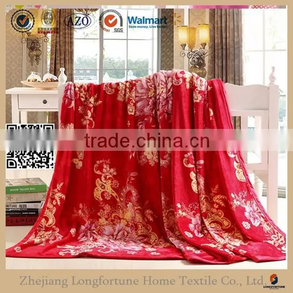 Manufactory Walmart China Home Textile Stock Mink Fur Blanket photo-3