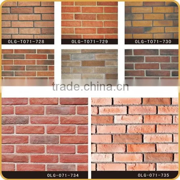 China Wholesale Man-made Cheap Bricks, Brick Wall Panels photo-6