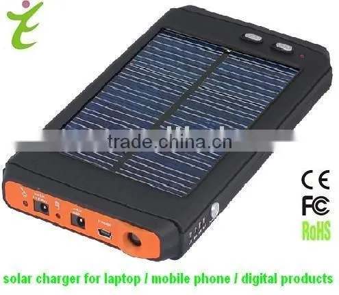 12000mAh Solar Torch Mobile Charger