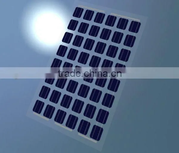 90w Transparent PV Solar Panels With Monocrystalline