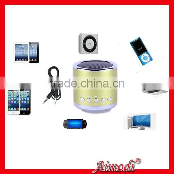 Round Portable Speaker of New Product 2015 photo-3