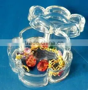 Fashionable Acrylic Flower-shape Container
