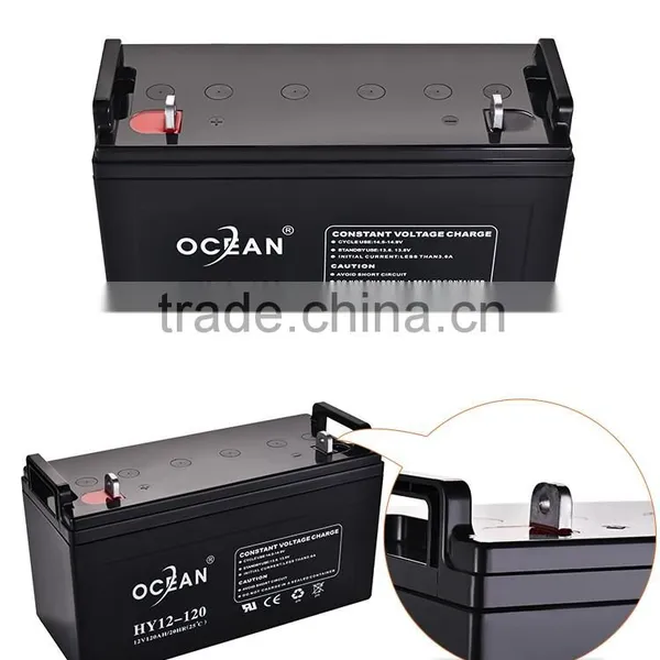 12V Big Sale 120ah Imported Special Design Solar Power Storage Battery photo-4