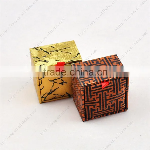 Golden Fancy Bracelet Boxes for Paper Jewelry Boxes photo-6