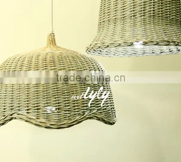 Wholesale Cheap Wicker Pendant Lamp Shade photo-2