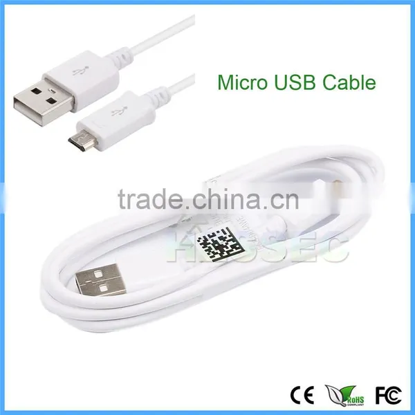 Quick Charge Hi-Speed 6-Feet Nylon Braided Tangle-Free USB 3.0 Male To Micro Data Cable for Samsung Galaxy Note 3 S5 White Black
