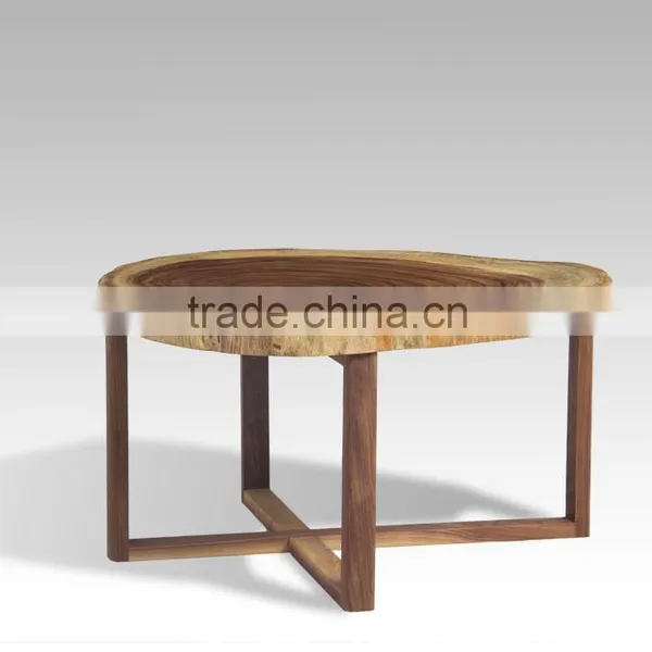 2016 China Replica Tree Design Furniture Wooden Coffee Cafe Table Restaurant for Sale photo-4