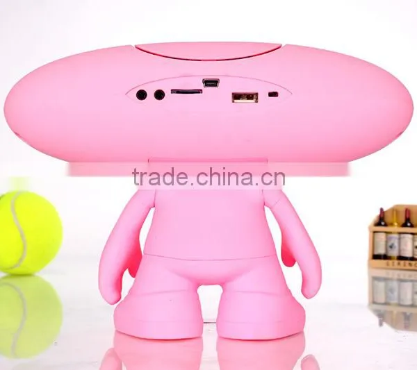 2016 New Gadgets Cartoon Home Theater Vibration Blue Tooth Speaker photo-5