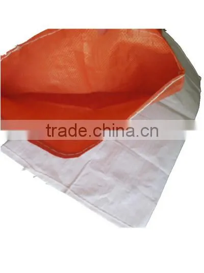 China Professional Factory Supply High Grade Orange pp Woven Bag With Different Sizes and Weights photo-5
