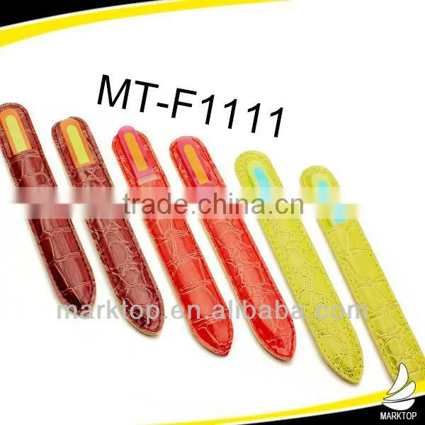 Cute Picture Print Plastic Box Glass Nail File photo-2