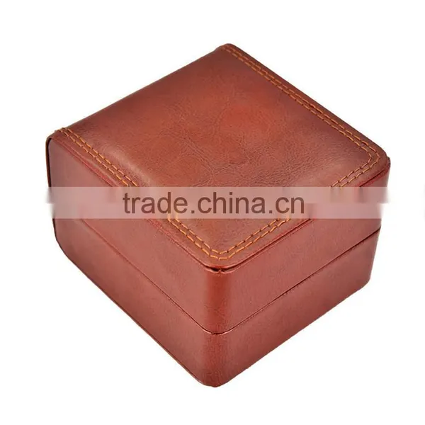 Chinese Factories Wholesale Custom High-grade PU Leather Watch Box, Fashion Beautiful Gift Box photo-3