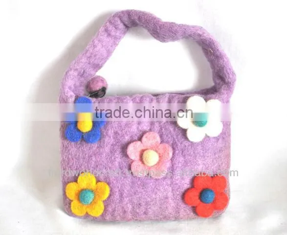 Felt Teenage Bag With Handle