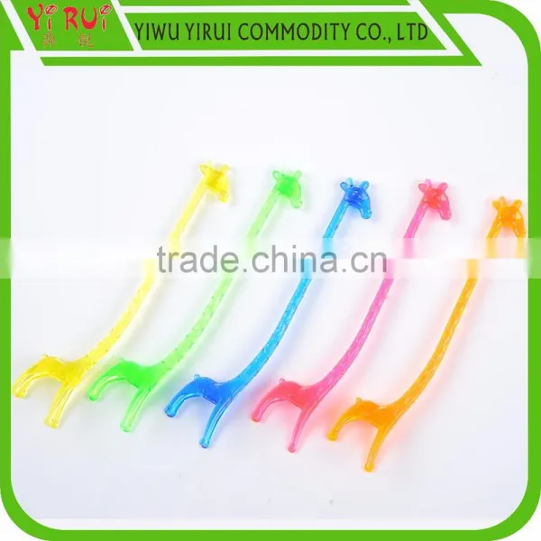 Fancy Giraffe Shape Plastic Stirrers for Coffee photo-3