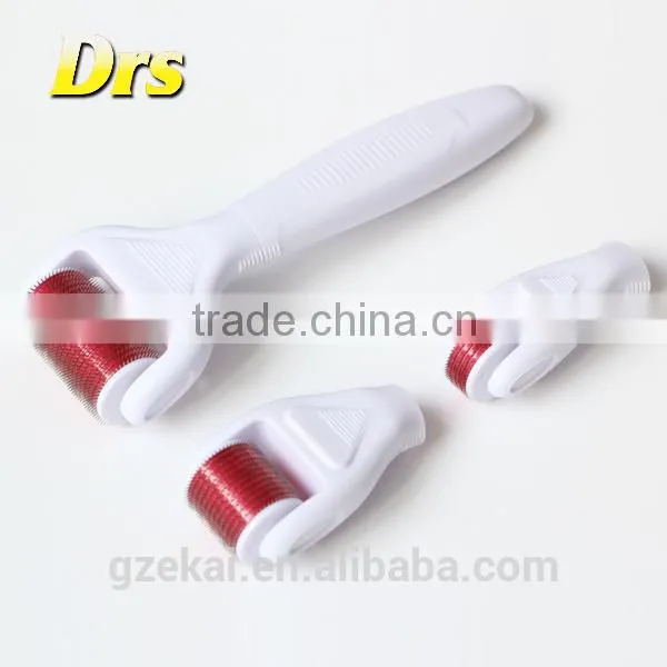 2015 New Arrival! 4 In 1 Derma Roller With 3 Separate Roller Heads Add a Disinfecting Tank photo-3