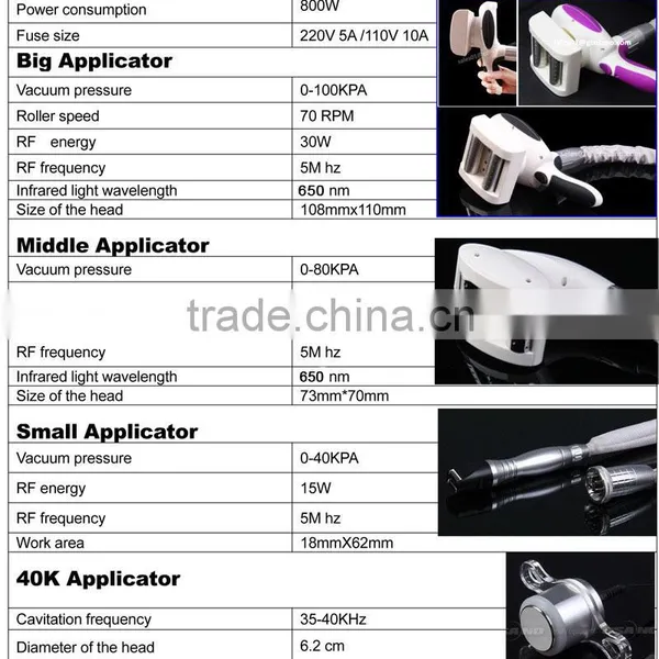 2015 Body Cellulite Massage Cavitation Slimming Device Portable Velashpae photo-4