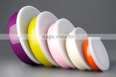 Stainless Steel Color Coating 5pcs Mixing Bowl