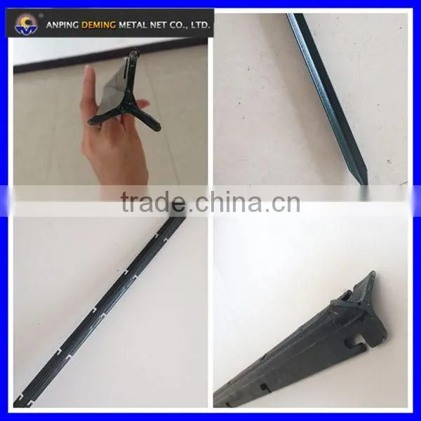 High Quality Hot-dipped Galvanized Y Fence Posts for Wire Mesh Fence Panels photo-2