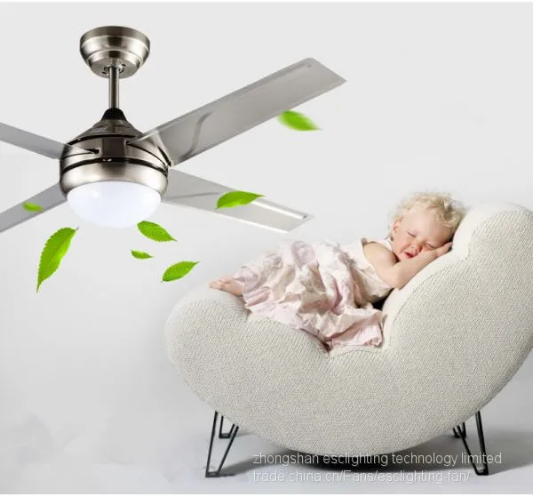 42-52inch Esc Reverse Function 110-240v Ceiling Fan With Light Kits CE RoHS Certified photo-3